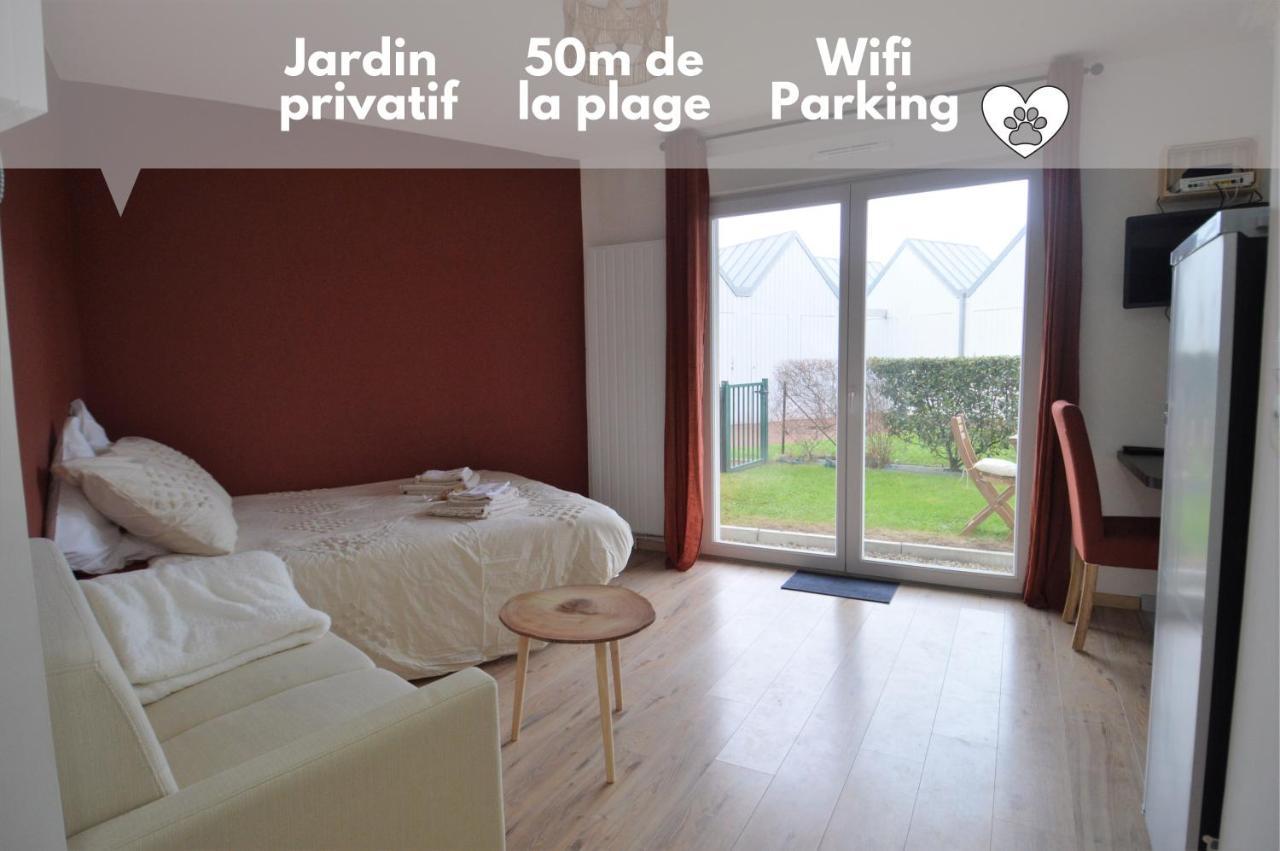 Jardin - A 50M De La Plage - Wifi - Parking クルル・シュル・メール エクステリア 写真